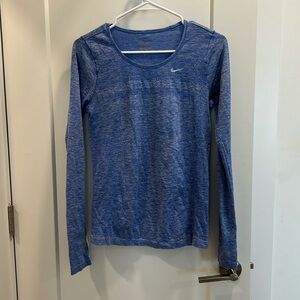 Blue Nike Long Sleeve